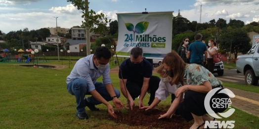 Itaipu comemora o plantio de 24 milhões de árvores