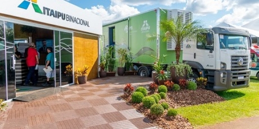Itaipu leva tecnologia e conhecimento para o Show Rural Coopavel 2024