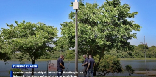 Itaipulândia: Administração Municipal intensifica fiscalização no Balneário Jacutinga após registros de vandalismo
