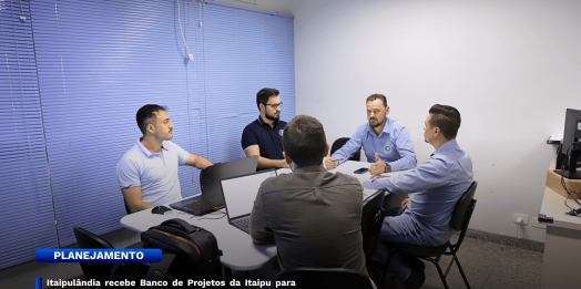 Itaipulândia recebe Banco de Projetos da Itaipu para fortalecer o planejamento e ampliar investimentos