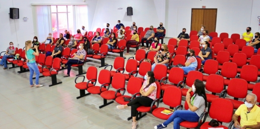Itaipulândia: Secretaria de Saúde promove formação para professores da Rede Pública Municipal de Ensino