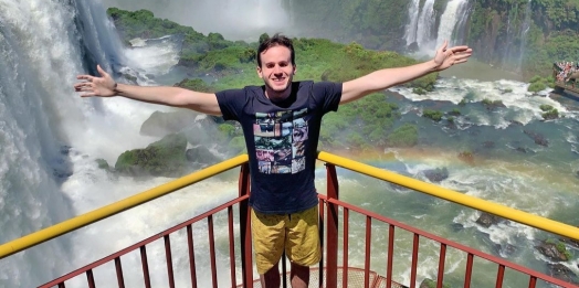 Jornalista cego conta a emoção de “ver” as Cataratas do Iguaçu