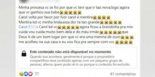 Jovem de 19 anos morre horas depois do parto em Goioerê