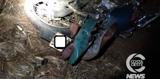 Jovem morre em acidente com moto no interior de Santa Helena
