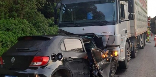 Jovem morre em grave acidente na BR-277