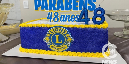 Lions Club celebra 48 anos de história em São Miguel do Iguaçu