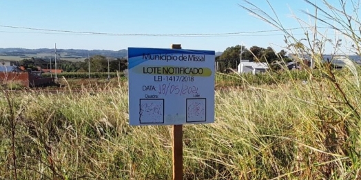 Lotes sujos estão sendo notificados em Missal