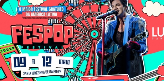 Luan Santana, primeira atração confirmada na Fespop Festival 2024