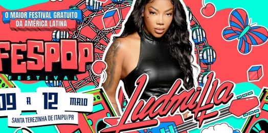 Ludmilla está confirmada na FESPOP 2024