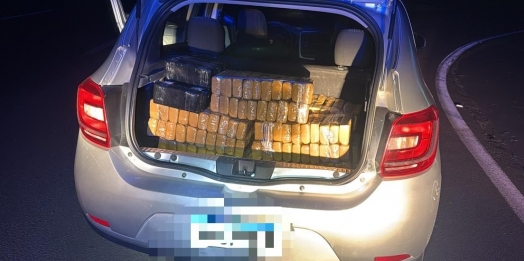 Mais de 200 kg de substância análoga à maconha são retidos pela Receita Federal