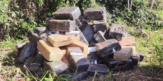 Mais de duas toneladas de droga são apreendidas em Santa Helena