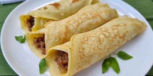 Massa de panqueca simples