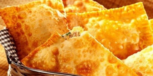 Massa de pastel com 3 ingredientes