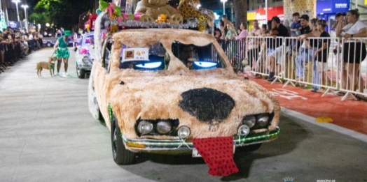 Medianeira: Criatividade e espírito natalino brilham na Parada de Natal