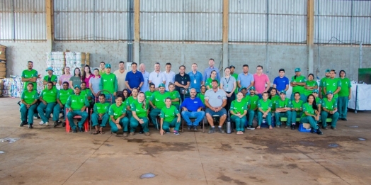 Medianeira e Itaipu investem na Assama para melhorar a coleta seletiva do município