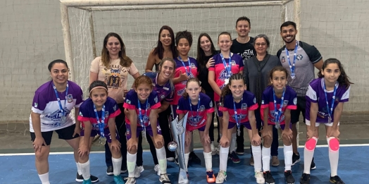 Medianeira é Vice Campeã Paranaense de Futsal Feminino Sub 11