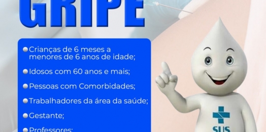 Medianeira inicia vacinação contra gripe em grupos prioritários na próxima segunda-feira (25)