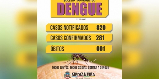 Medianeira já registra um óbito por dengue