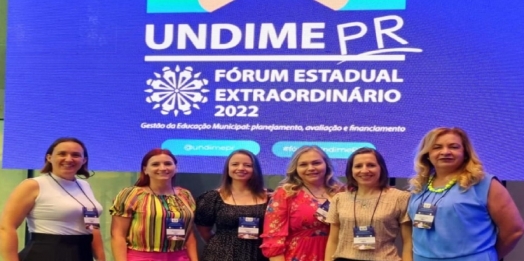 Medianeira participa do Fórum Estadual Extraordinário UNDIME PR 2022