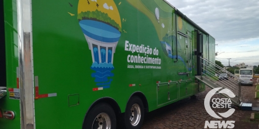 Medianeira recebe a Expedição do Conhecimento