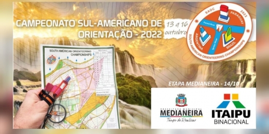 Medianeira recebe etapa do Campeonato Sul-Americano de Orientação