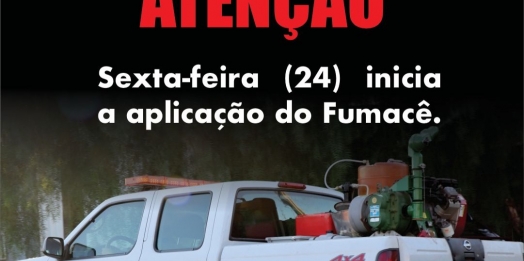 Medianeira recebe Fumacê a partir desta sexta-feira