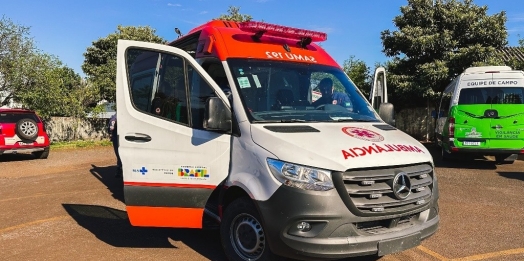 Medianeira: SAMU recebe nova Ambulância de Suporte Básico