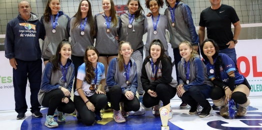 Medianeira Vice-campeã Geral da 26ª Copa Integração de Voleibol Feminino