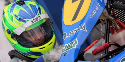 Mesmo com os acidentes, Caio Zorzetto diz que o equipamento está bem preparado para o Campeonato Brasileiro de Kart