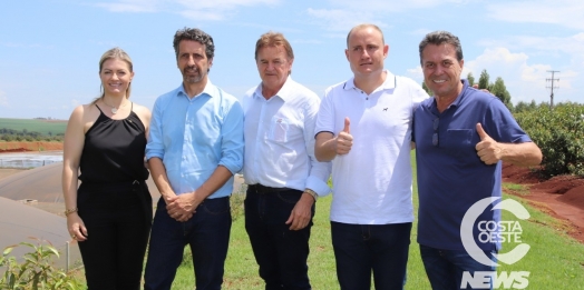 Ministro do Meio Ambiente conhece usina de biodigestor da Lar Cooperativa em Santa Helena