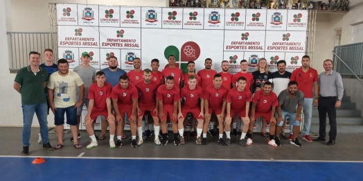 Missal Futsal está confirmado para Série Bronze e inicia Preparação