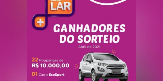 Moradora de São Miguel do Iguaçu é ganhadora do carro 0km do Clube Lar Mais