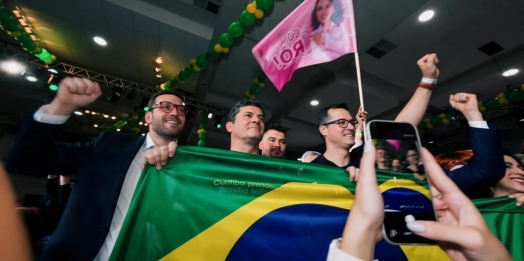 Moro oficializa candidatura e defende política de palavra cumprida para transformar o Paraná no melhor estado do Brasil