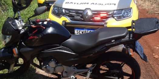 Motocicleta Furtada é Recuperada em Ação Rápida na Zona Rural de São Miguel do Iguaçu