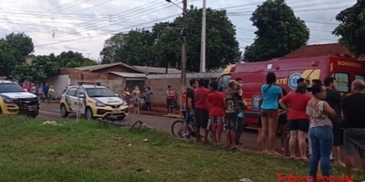 Motociclista morre após colisão contra viatura da Polícia Militar em Foz do Iguaçu