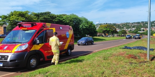 Motociclista morre em acidente na BR-277 em São Miguel do Iguaçu