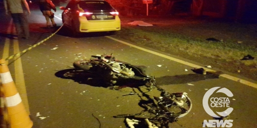 Motociclista morre em acidente na PR 495, em Santa Helena