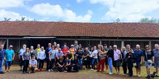 Motorhomeiros conhecem o turismo rural em Santa Helena