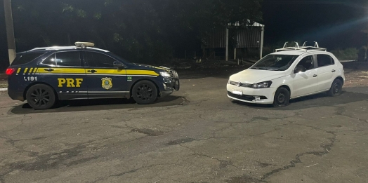 Motorista embriagado foge da fiscalização da Polícia Rodoviária Federal em Santa Terezinha de Itaipu/PR