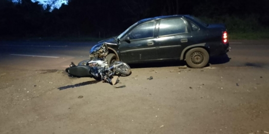 Motorista envolvido em grave acidente em Santa Helena comparece a delegacia