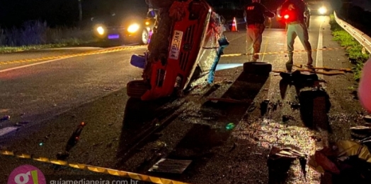Motorista morre em grave acidente na BR 277 em Medianeira