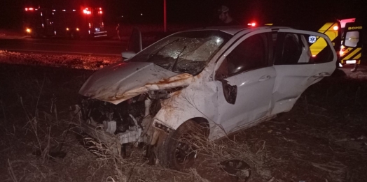 Motorista se envolve em acidente na PR-495