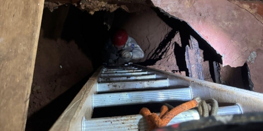 Mulher é resgatada após cair em fossa de aproximadamente 10 metros em Santa Helena