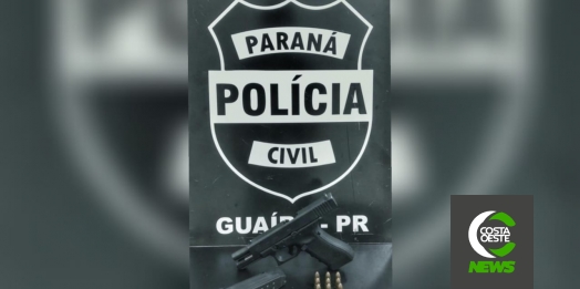 Mulher que atirou contra marido em Guaíra é ouvida pela Polícia Civil