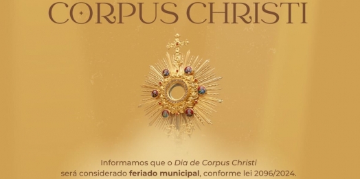 Município de Itaipulândia cria Lei que estabelece o dia de Corpus Christi como feriado municipal