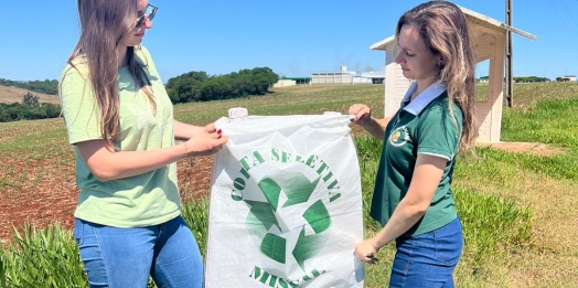 Município de Missal disponibiliza Bolsas de Ráfia no percurso para a Imagem de Aparecida em Itaipulândia