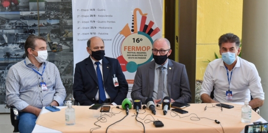 Na Amop, Itaipu reafirma alinhamento com o governo federal para continuar a desenvolver o Oeste do PR