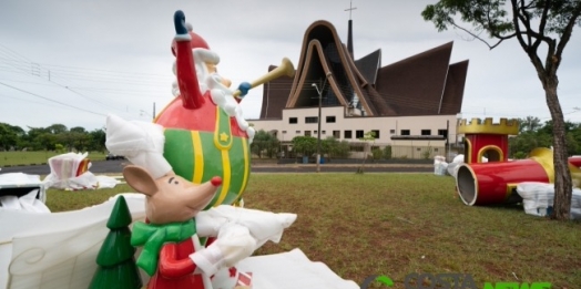 Natal de Luzes da Itaipu também poderá ser visto em circuito de sistema drive-thru