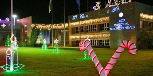 Natal Iluminado em Itaipulândia celebra 31 anos de emancipação com espetáculo de luzes e emoções