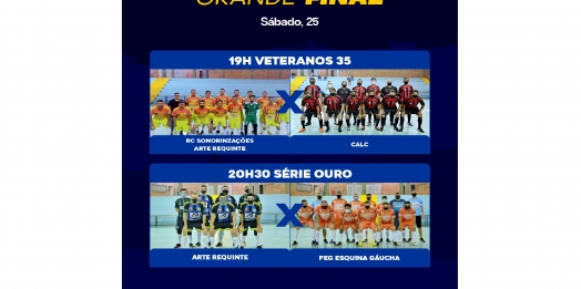 Neste sábado tem finais do Futsal itaipulandiense